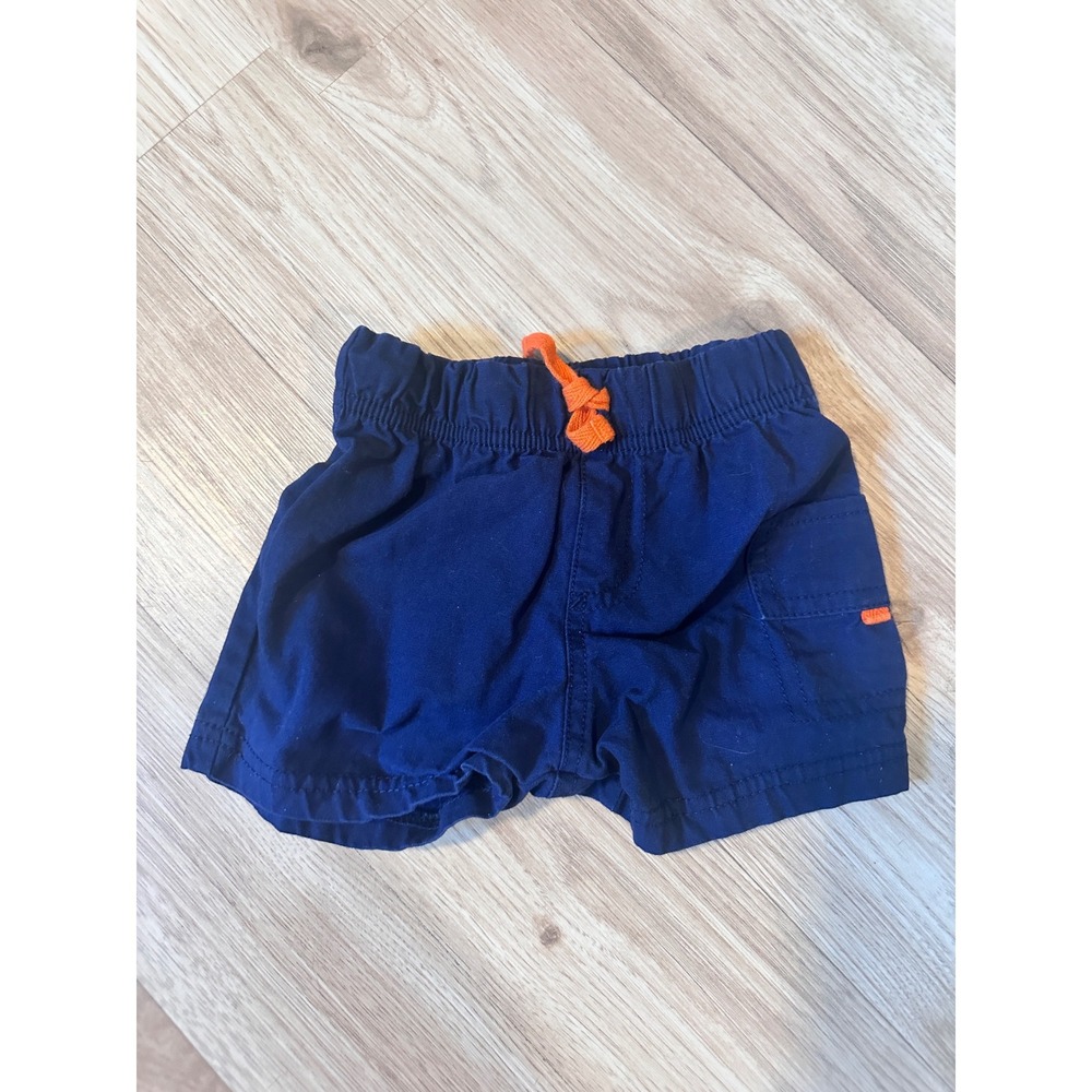 Child of Mine by Carters Orange Car Car Print Polo Shirt Shorts Outfit 6-9M - Picture 6 of 8